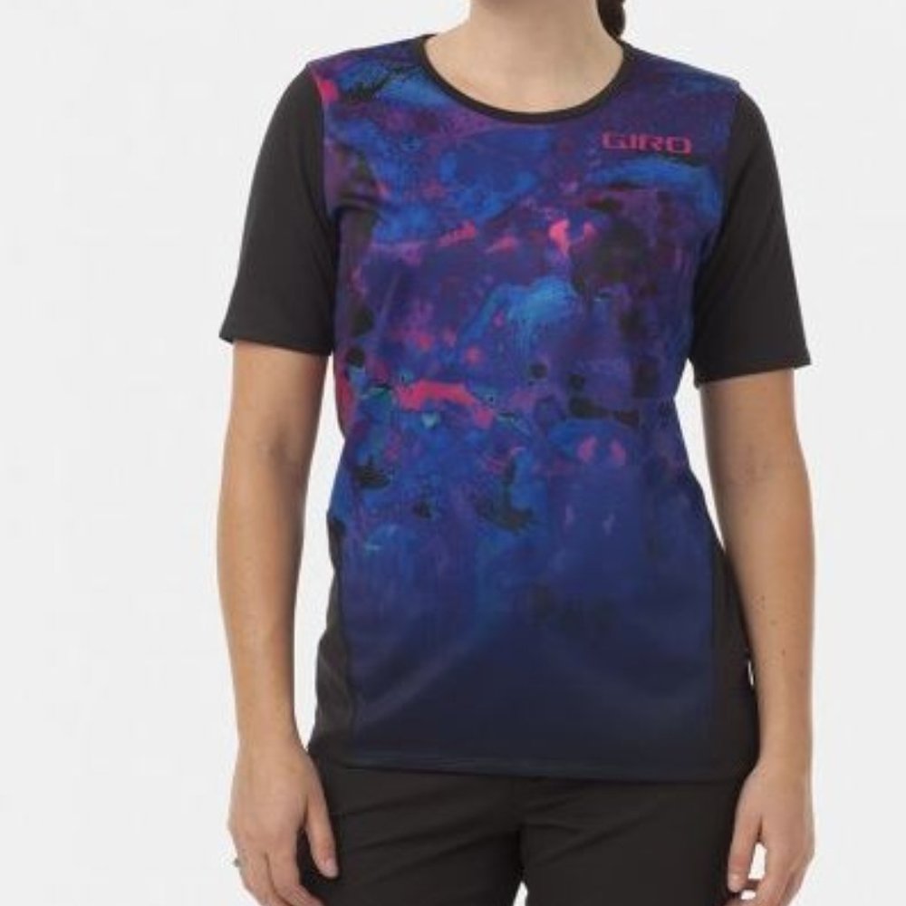 GIRO WOMEN'S JERSEY MTB SUBLIMATED TIDEPOOL SIZE S New w/tags